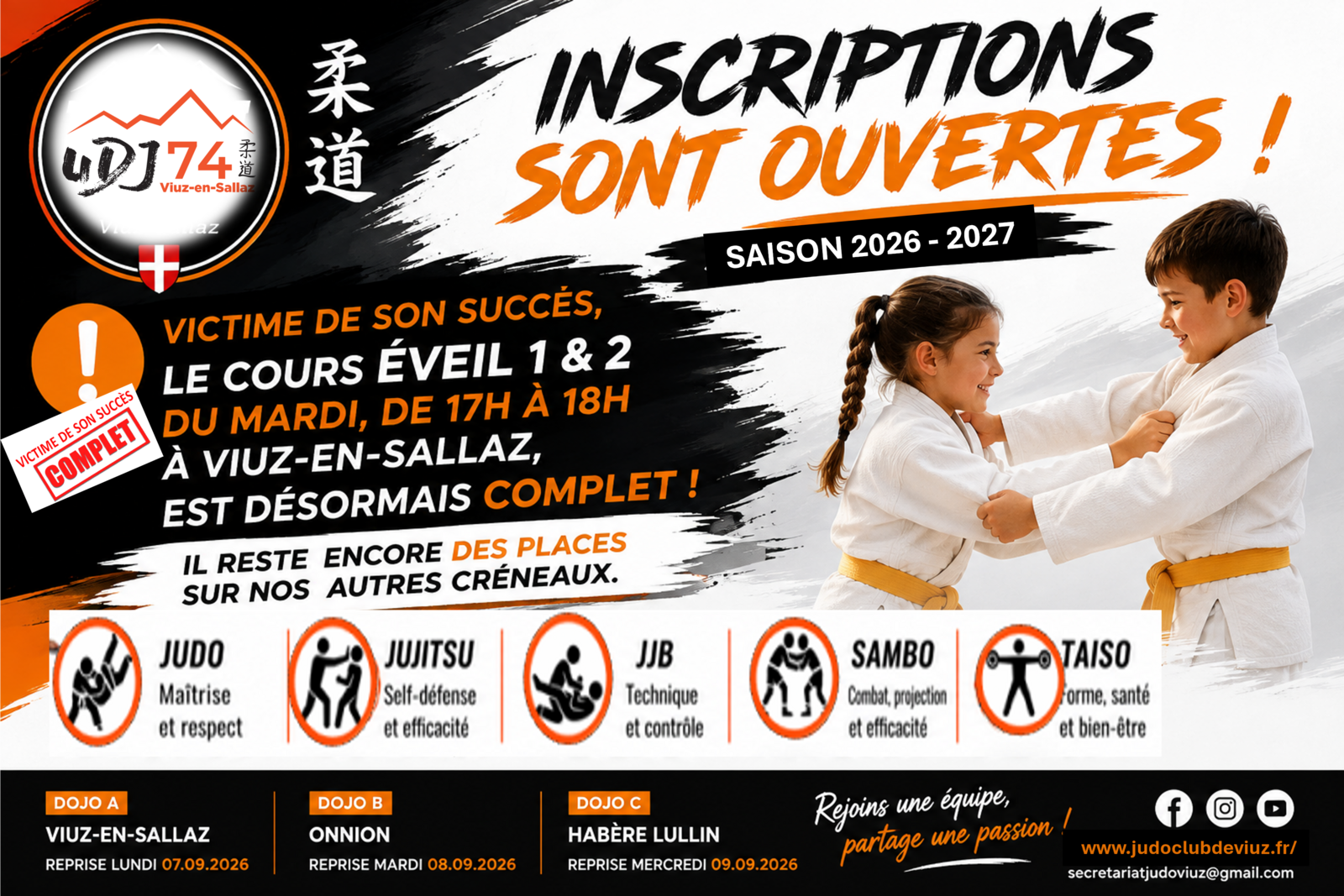 INSCRIPTION - 2026-2027