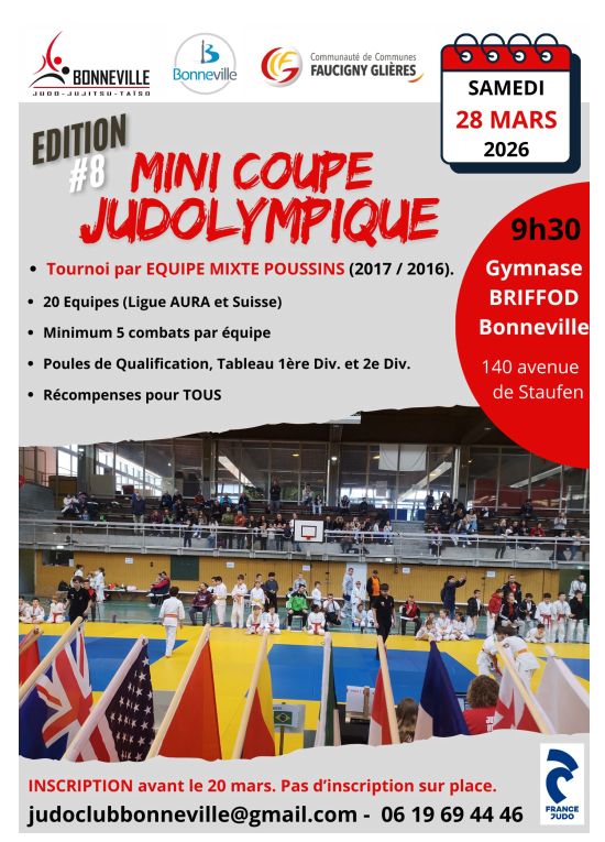 Tournoi par équipe - 28.03.2026 - Bonneville