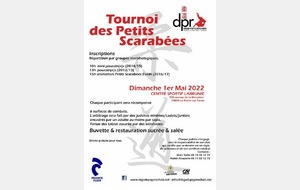 Tournoi des Petits Scarabées - La Roche sur Foron - 01.05.2022