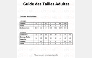 T-SHIRT COTON ou POLYESTER Adulte coupe Homme ou Femme