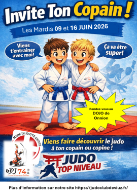 INVITE TON COPAIN ! Dojo de Onnion