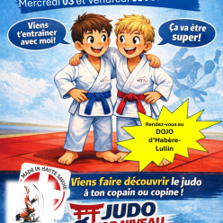 INVITE TON COPAIN ! Dojo de Habère-Lullin