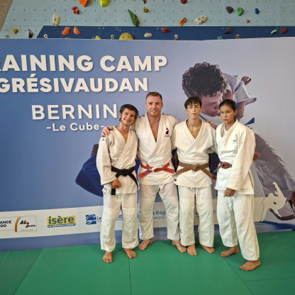 22 au 26.08.2026 - 🥋 C’est parti pour la saison 2026-2027 ! Nos cadets au Training Camp Grésivaudan